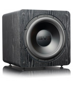 SVS SB-2000 PRO 12-Inch Sealed Box Subwoofer with Sledge STA-550D Amp BLACK ASH