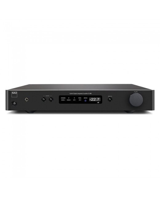 NAD C 338 Hybrid Integrated Digital DAC Stereo Amplifier w Wi-FI